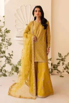 Izel - 3 PC Embroidered Dress