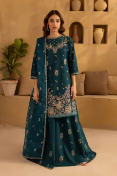 Naira - 3 PC Embroidered Dress