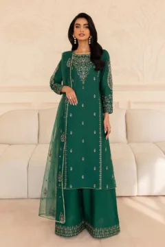Minaal - 3 PC Embroidered Dress